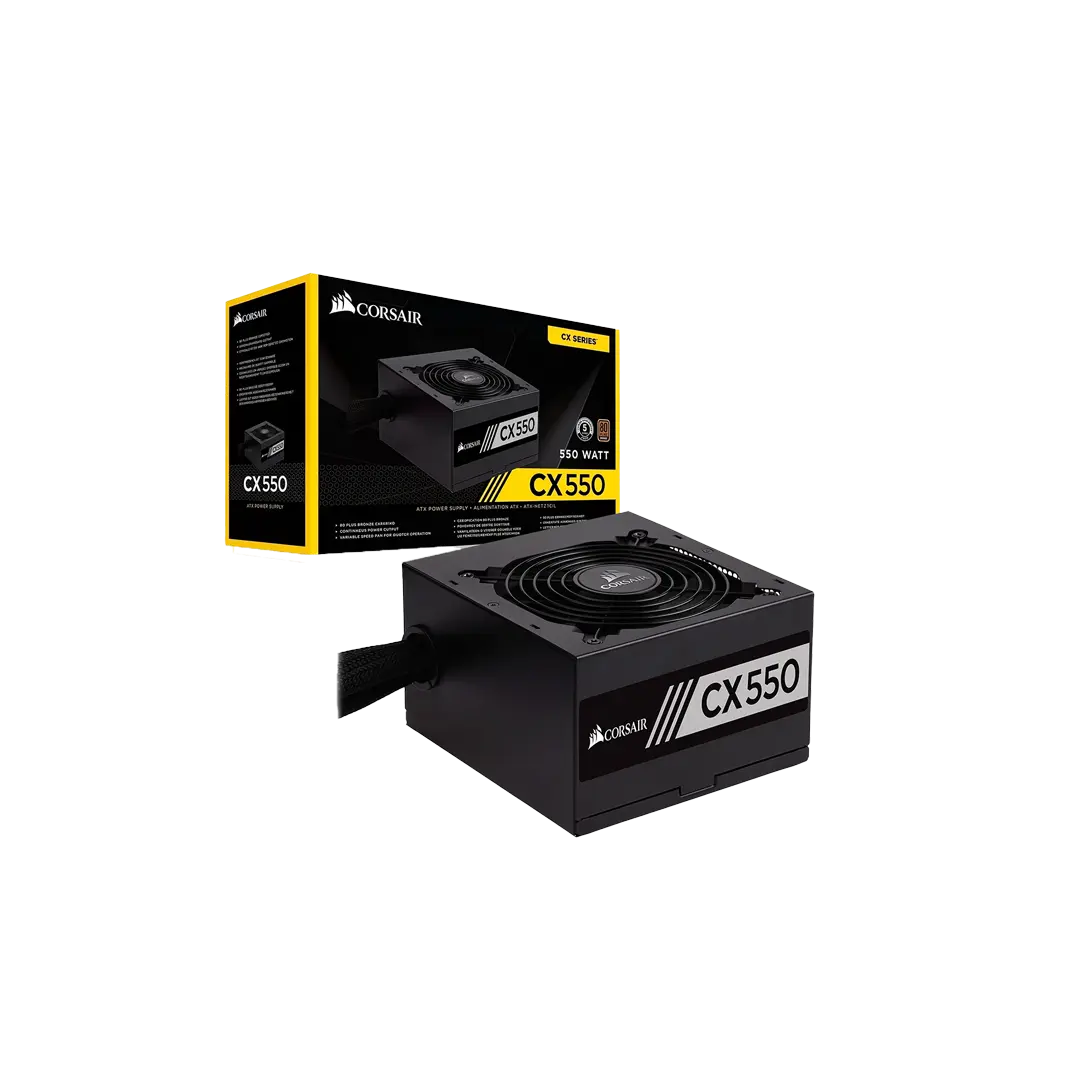 CORSAIR CX550 80 PLUS BRONZE PSU - products