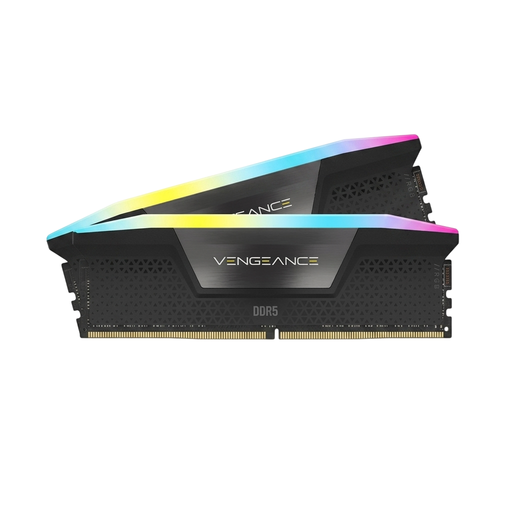 CORSAIR VENGEANCE RGB 32GB (2X16GB) 6000MHZ  DDR5 DIMM MEMORY - products