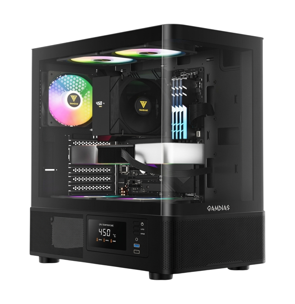 GAMDIAS ATLAS E2 CG ARGB CASE - products