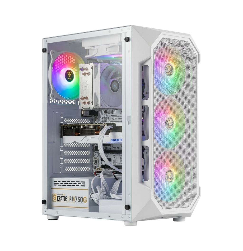 GAMDIAS AURA GC1 ELITE ARGB GAMING CASE view 2