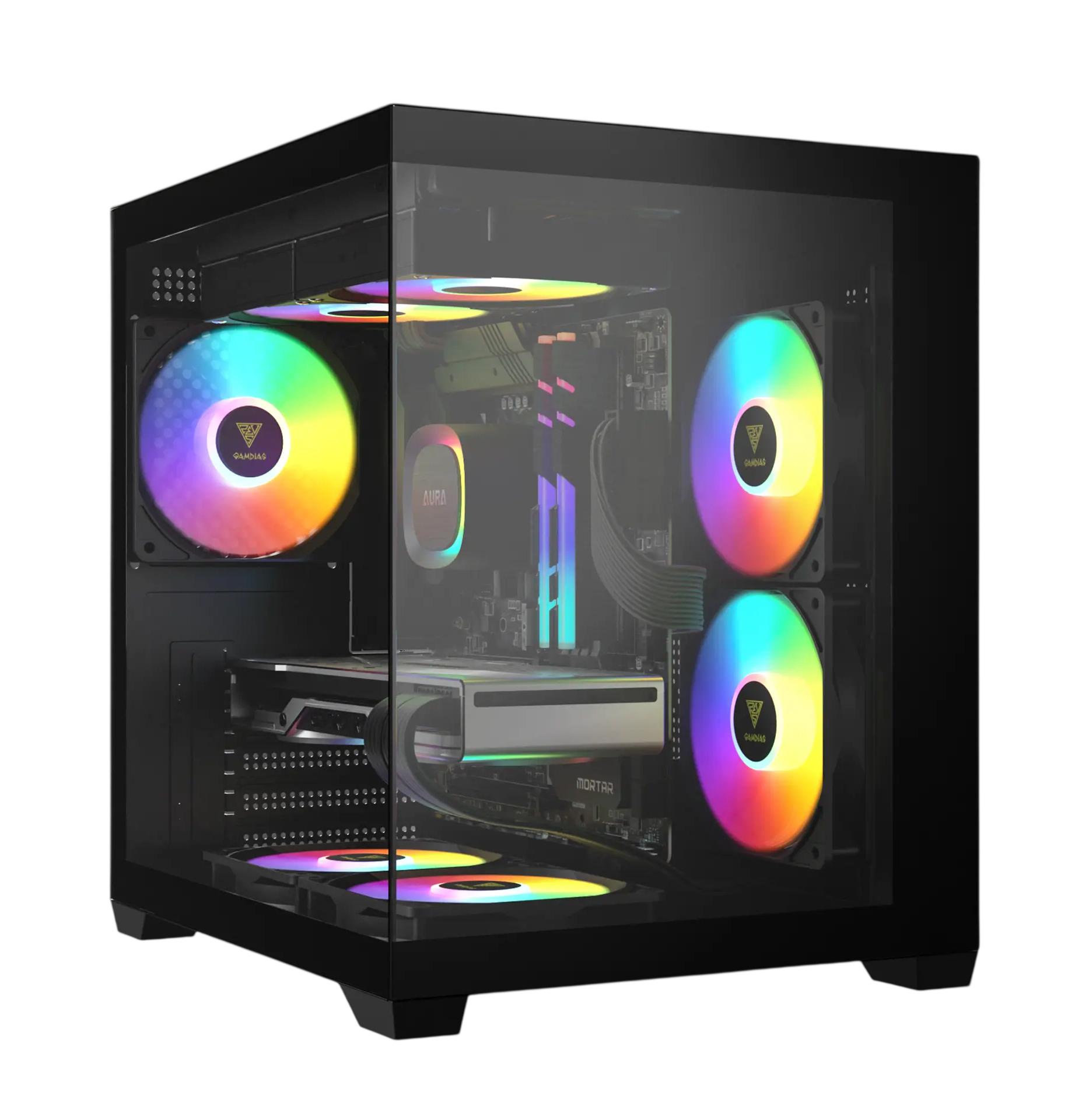 GAMDIAS AURA GC101M ARGB CASE - products