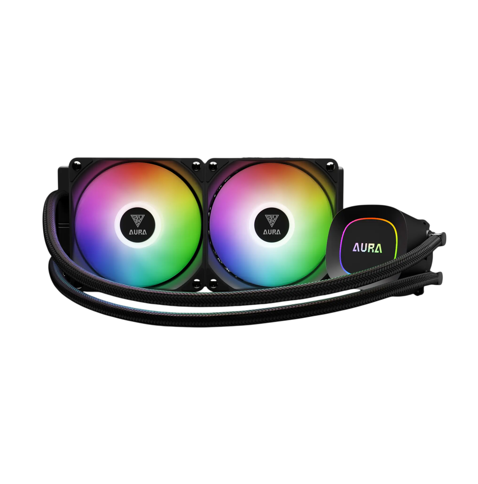 GAMDIAS AURA GL240 LITE AGRB CPU LIQUID COOLER - products