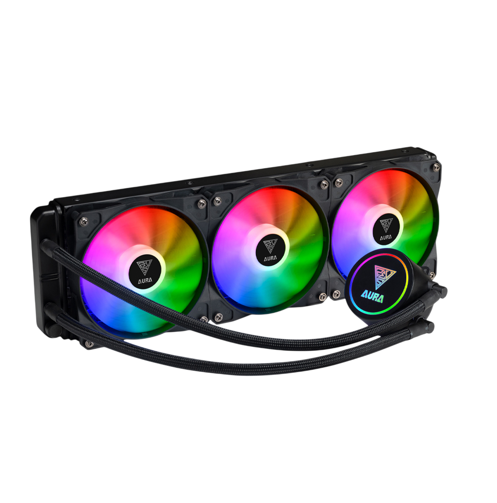 GAMDIAS AURA GL360 RGB CPU LIQUID COOLER - products