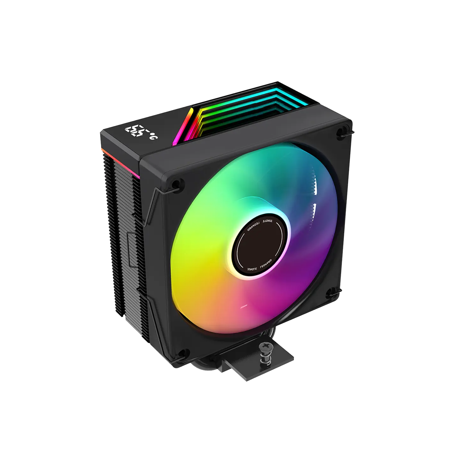 JUNGLE LEOPARD KF420 DIGITAL DISPLAY DISPLAY CPU AIR COOLER - BLACK - products