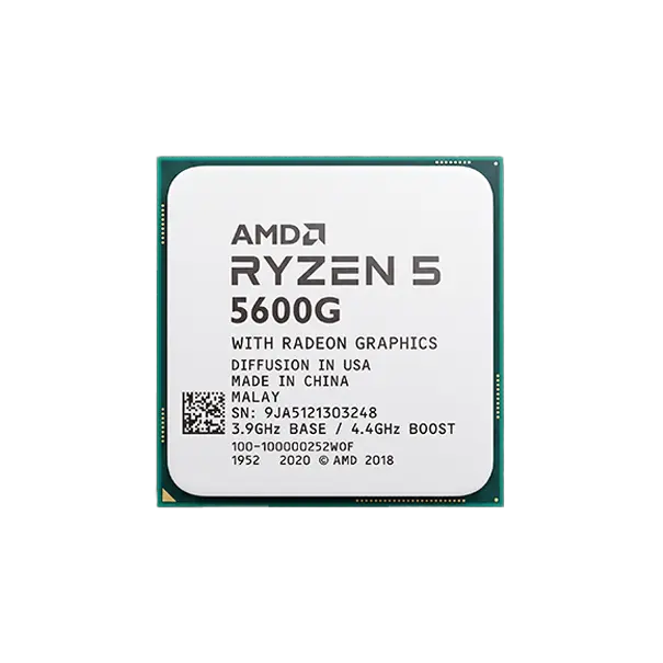 RYZEN 5 5600G PROCESSOR TRAY - WITHOUT BOX/FAN - products